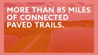 More than 85 Miles of Connected Paved Trails in Rochester, MN. Really.