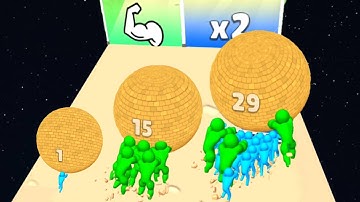 Rescue Push 3D - Level Up Balls Man Run (Freeplay Games, Max Level)