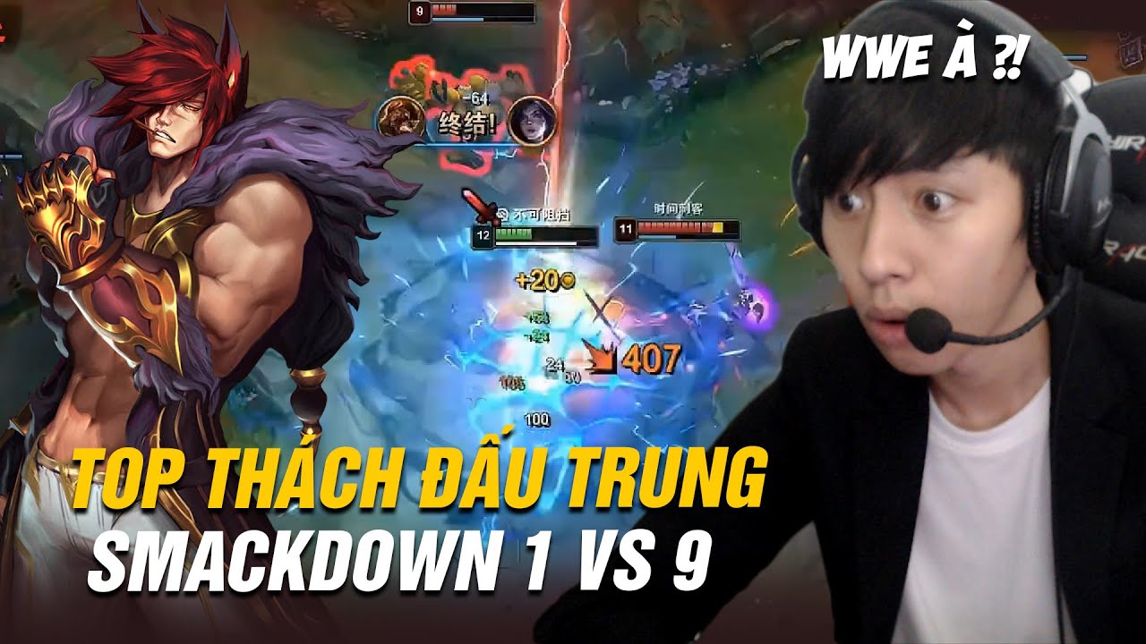 TOP THÁCH ĐẤU MÁY CHỦ SIÊU CẤP TRUNG QUỐC XIAOCHAOMENG VÀ GAME ĐẤU SETT 1VS9 CỰC KỲ MÃN NHÃN