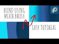 Turn "NORMAL" Brush into "MIXER" Brush ( easy step-by-step tutorial) [Ibispaint X]