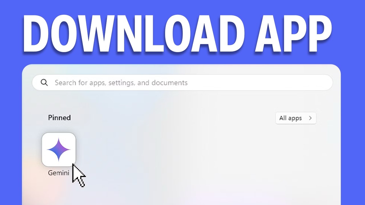 How To Download & Install Google Gemini App On Windows PC/Laptop - YouTube