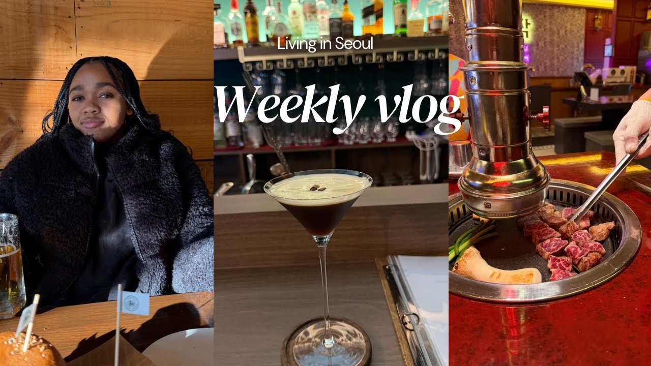 Life in Korea: Lunch with colleagues, shopping, visiting my friend in her city & more #weeklyvlog 