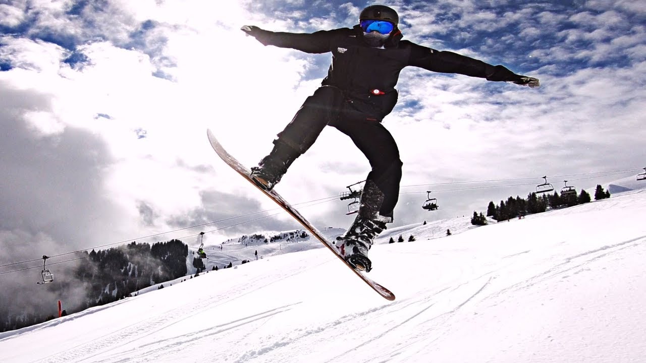 First time Funpark + funny Fail Snowboard querly YouTube