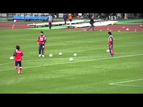 2012 J2 第9節 ファジアーノ岡山 試合前ミンキュンコール
