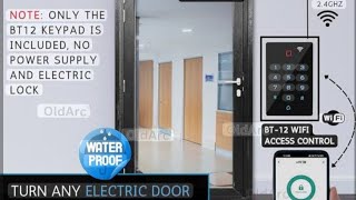 RFID card & mobile based Access control system, how to generate the password and card   entrollment