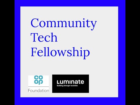 Community Tech Fellowship - Session 1