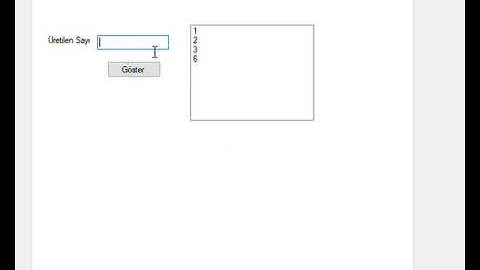 Görsel Programlama 1 Final Uygulama -soruların çalıştırması