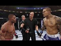 EA Sports UFC 3 Andre Bishop vs Isaac Frost