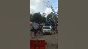 Petik Laut 2022 : Suasana pintu masuk Pantai Sendang Biru