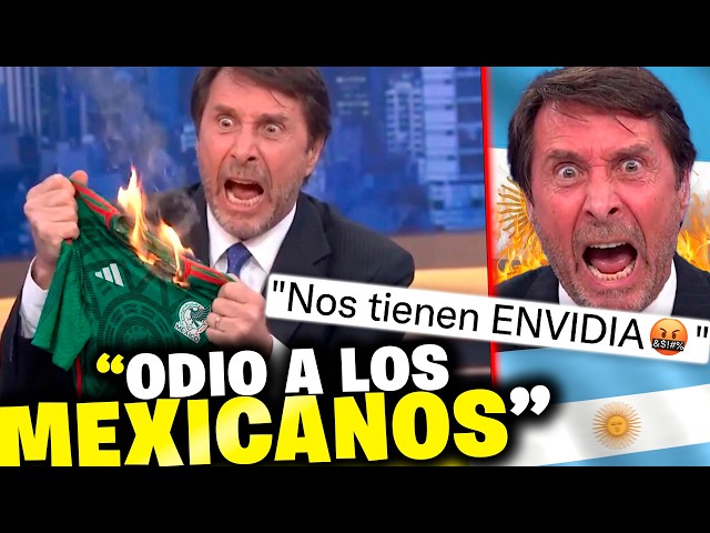 Periodista Argentino AT4CÓ a los mexicanos… y el internet lo destruyó 😱💀