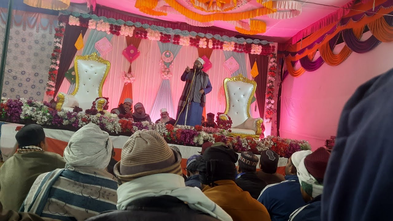 लाइव जश्न ए हरमैन शरीफैन फरीदपुर की मस्जिद रज़ा ए मुस्तफा के इमाम उमरा के लिए रवाना  