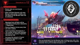 Conundrum Lv. 12 FULL RUN Qingque Preservation Path & Company Time Dice | SU Gold and Gears