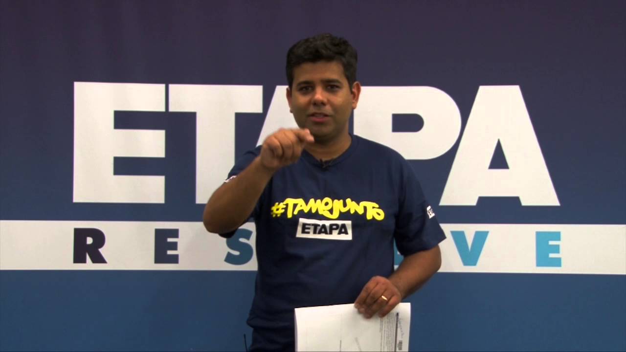 VUNESP 2016 - 2ª Fase - Geografia - Prof. Paulo Inácio - ETAPA Resolve vestibular sense