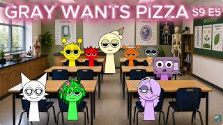 Gray wants Pizza (Season 9 Episode 5) Sprunki Kinemaster Speedrun