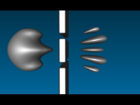 Double Slit Experiment Simulation Youtube