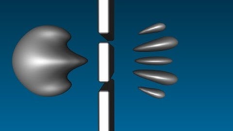 Double-slit experiment simulation