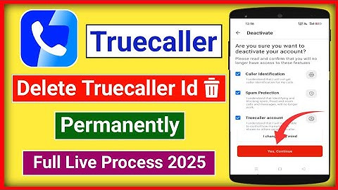 Truecaller Account Permanently Delete Kaise kare 2025 | How To Delete Truecaller Account | YTe Smart