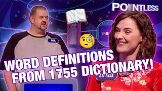 Guess These Old-Fashion Words… Based On Their Dictionary Descriptions! | Pointless