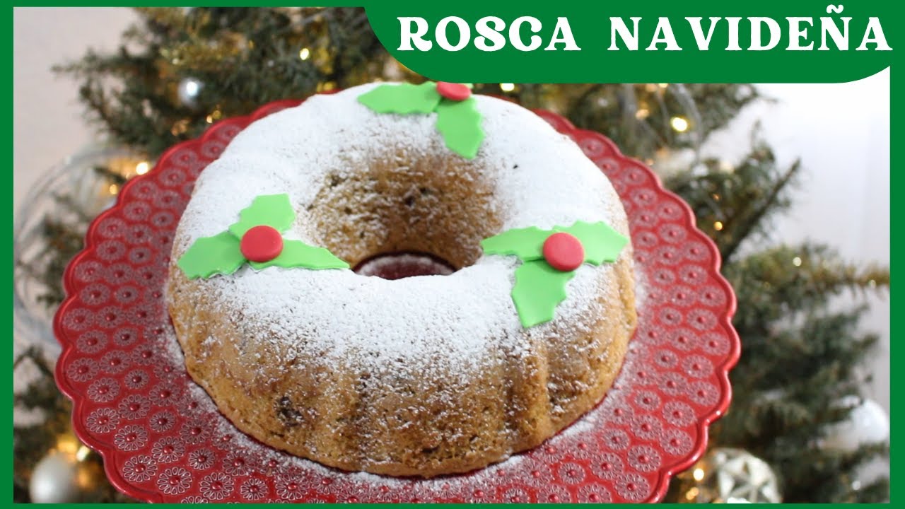 ROSCA NAVIDEÑA--- RECETA PARA PRINCIPIANTES-- SÚPER FÁCIL Y RÁPIDA ...
