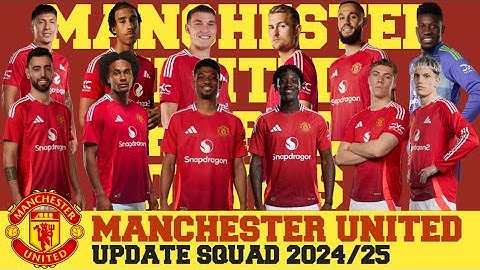 Daftar Pemain Manchester United 2024/25 | Update Terbaru Skuad Manchester United