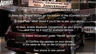Pairing an Android Phone with the UCONNECT System screenshot 3