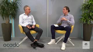 Mark White founder of The Grateful Mile & Stephen Daintith CFO of The Ocado Group in conversation.