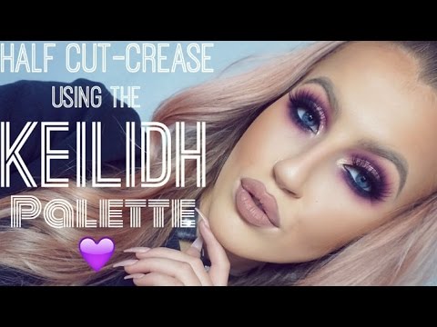 Half Cut-Crease using the Keilidh Palette // KeilidhMua