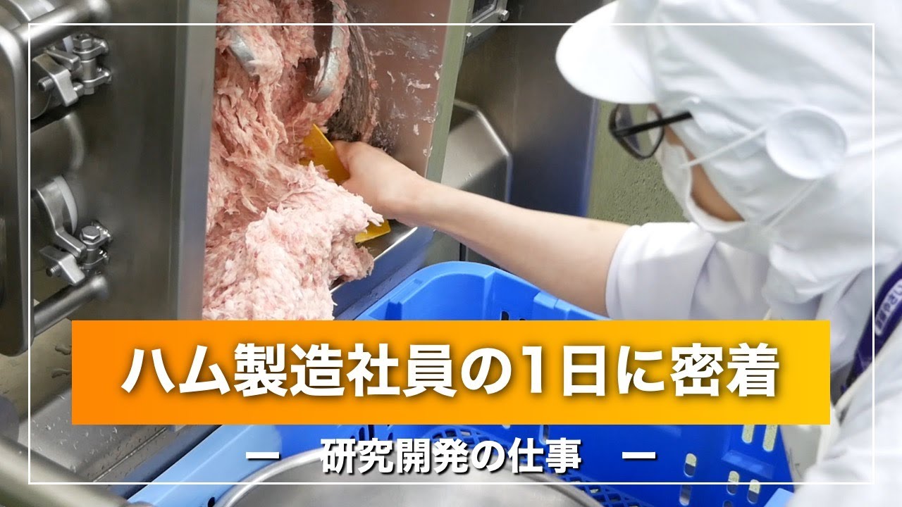 ハム製造社員の1日_研究開発の仕事