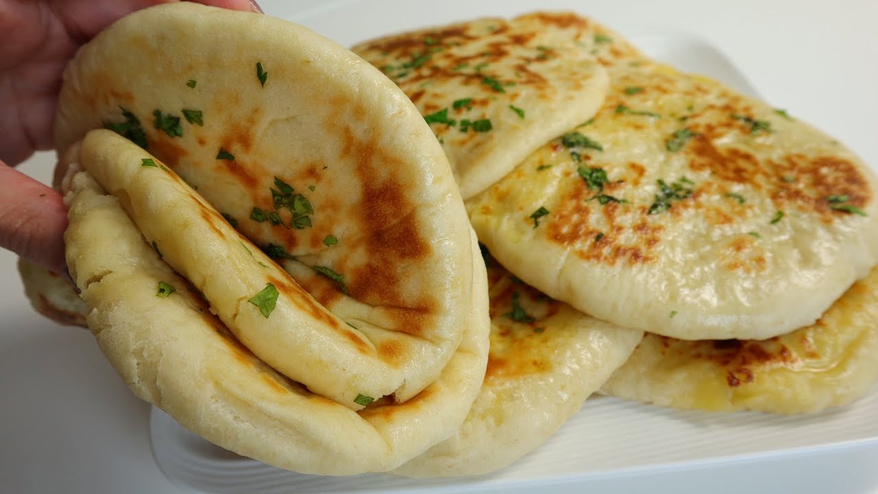 Najlepsze chlebki jakie jadłam! Bez piekarnika! Każdy może zrobić ten przepis