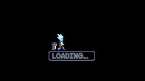 Starbound - Aquamarine Loading Screen