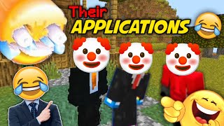Legacy Smp Funny Applications Review 😂 || Not_Protim
