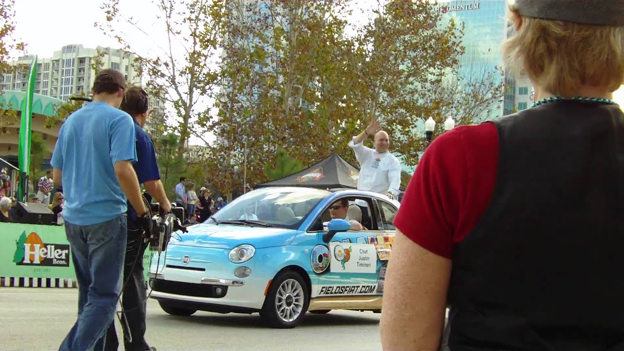 Fresh From Florida Parade 2011:  Grand Marshall - Chef Justin Timineri