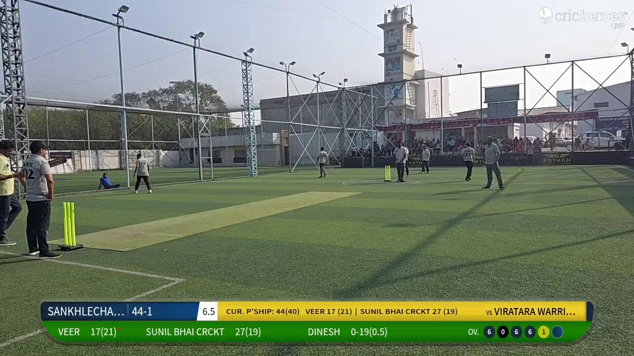 VIRATARA WARRIORS vs SANKHLECHA STRIKERS live cricket match | TIRUPUR BARMER PREMIER LEAGUE 2026 liv