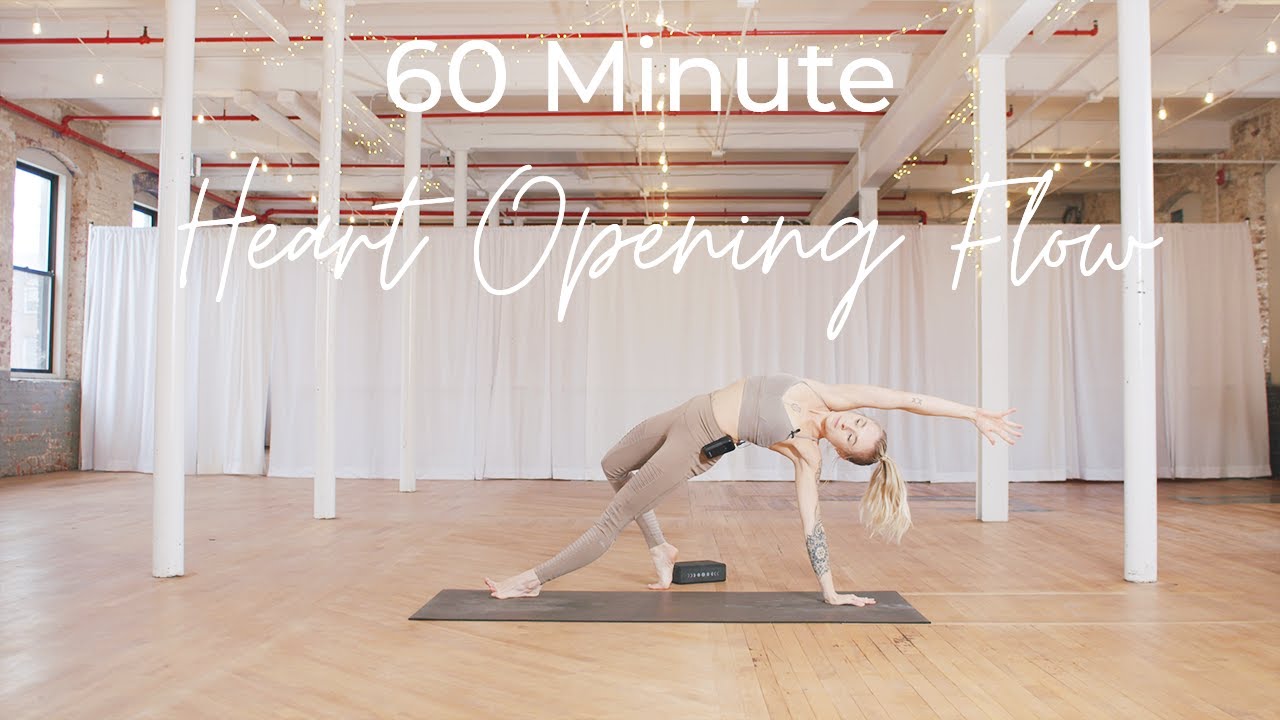 60 Minute Heart Opening Playful Vinyasa Flow (Intermediate) with Kaylie Daniels