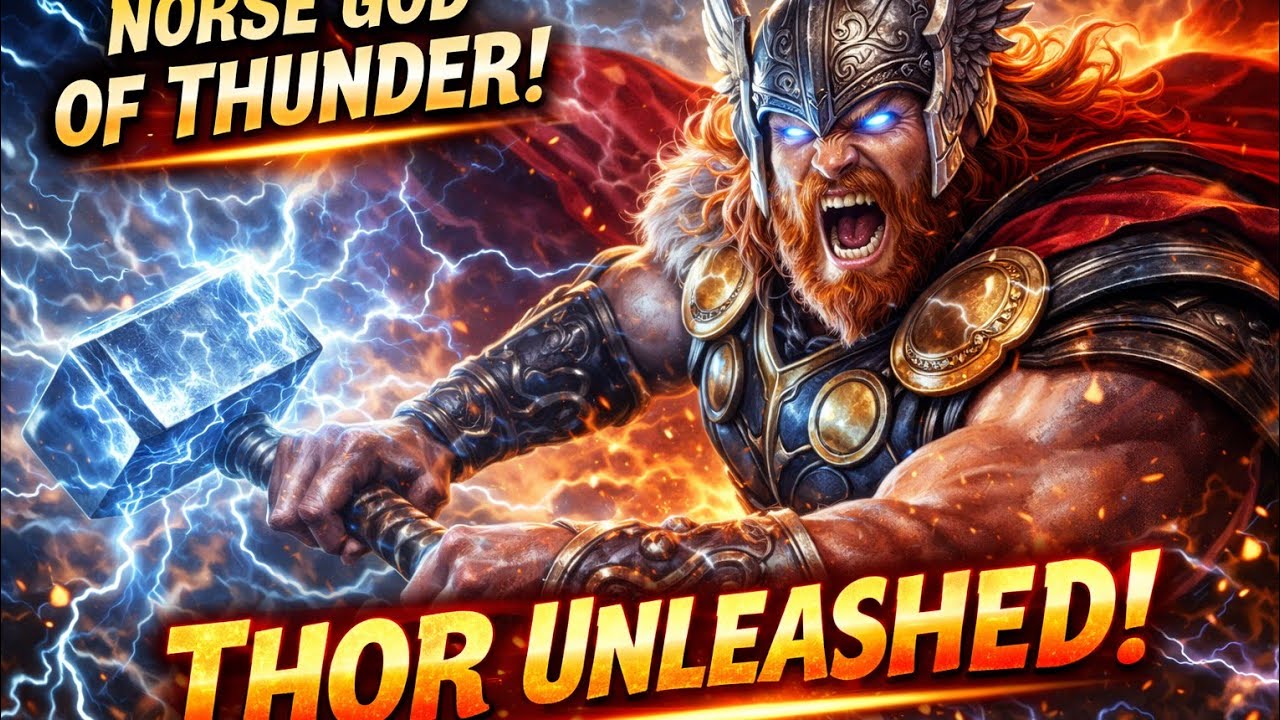 THE LEGEND OF THOR, THE ASGARDIAN. (NORSE MYTHODOLOGY)