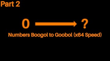 Numbers 0 to NEVER!!!!! (Part 2) v2.0 / 64x speed