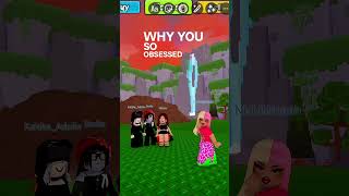 Why you so obsessed with me?  #roblox #nickiminaj #robloxedit #robloxshorts #viral