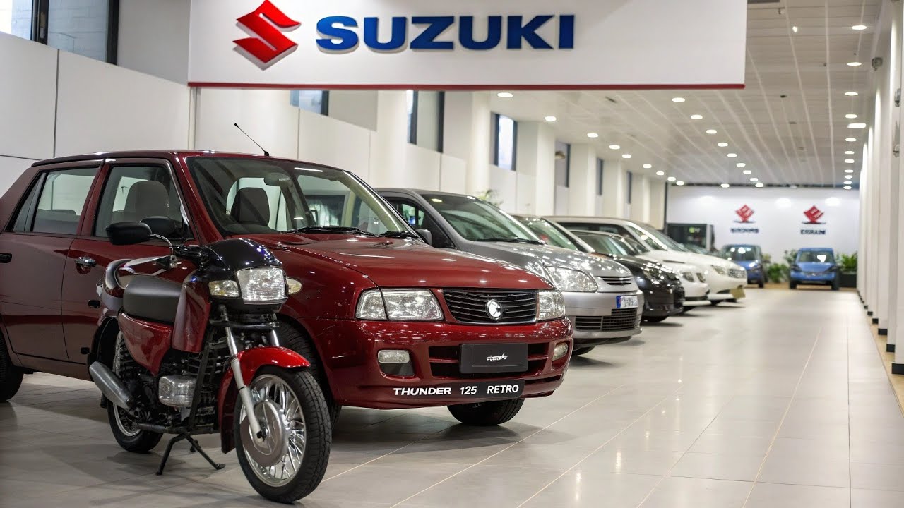 NewSuzuki THUNDER 125 RETOR bick fanilly launch 