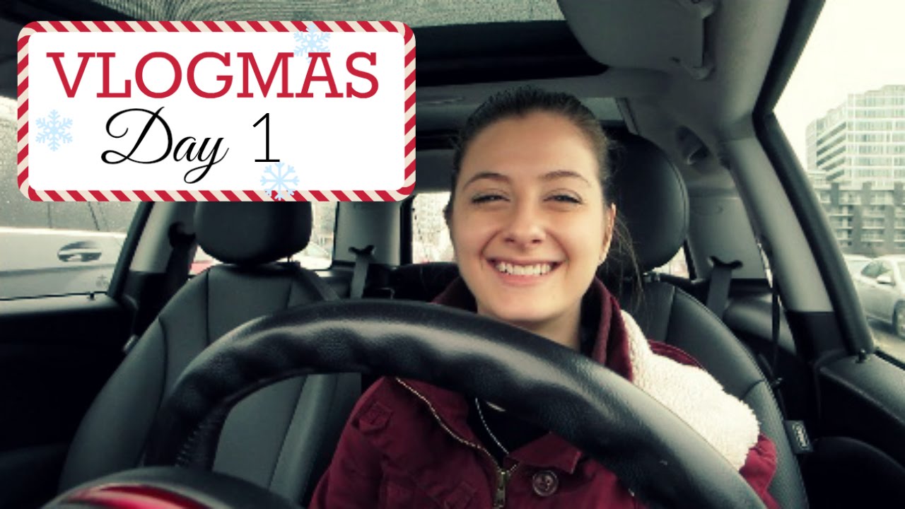 Vlogmas Day 1 - I'M SO HAPPY & LAST WEEK OF SCHOOL