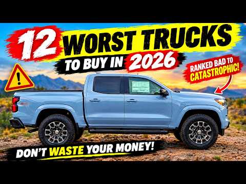 12 Worst Pickup Trucks to Buy in 2026 (Ranked Bad to Catastrophic!)  Vehiclio
