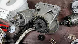 Ремонт стартера без запчастей на Форд Мондео 5 своими руками/Starter repair for Ford Mondeo 5/DIY