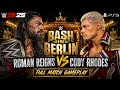 WWE 2K25 Roman Reigns vs Cody Rhodes Bash In Berlin Full Match GamePlay Ps5