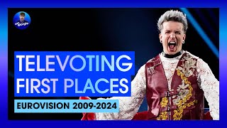 Every Televoting First Place of Eurovision Song Contest (2009-2024)