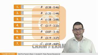 Gold First 2015 Unit 4 p37 Multiple Choice Listening
