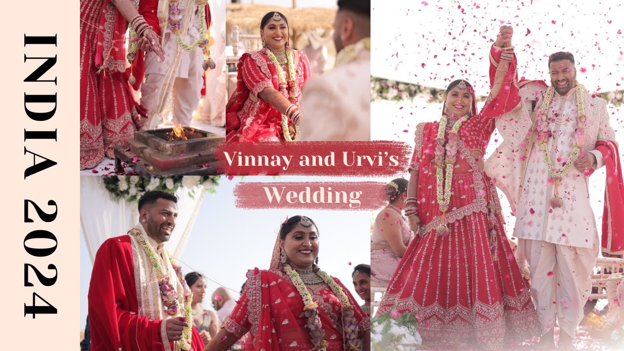 Vinnay and Urvi's Indian Wedding | Serena Beach Resort | Mandvi | December 2024 ❤️