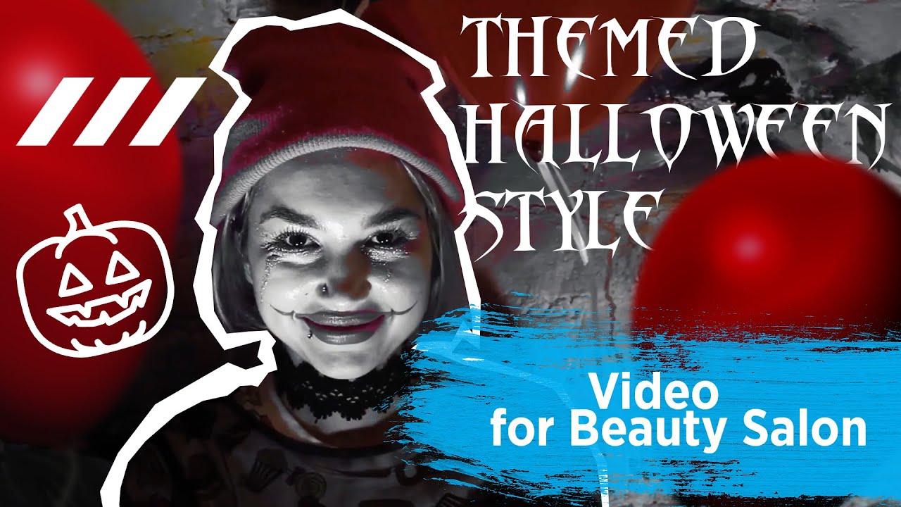 Themed Halloween Style Video for Beauty Salon YouTube