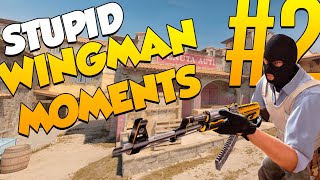 Stupid Wingman Moments In CS2 - #2