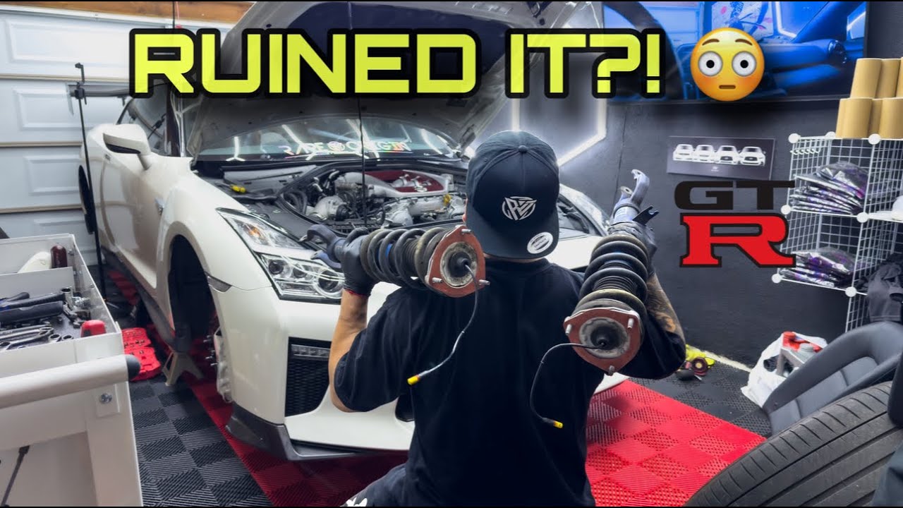 DID WE JUST RUIN MY GTR R35?! (Bagging Part 2) - YouTube