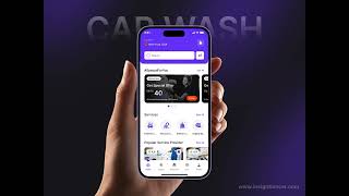 Car Wash App UIUX Design | Car Wash Service Booking App | Figma UI Kit screenshot 1