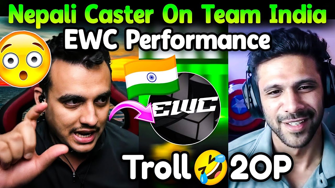 Nepali Official Caster Bold Reply On Team India🇮🇳 EWC Performance😳 BMPS Champion🏆